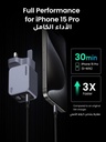 UGREEN Nexode Pro 65W 3 Port GaN Fast Charger with Intelligent Power Distribution Higher Efficiency and Advanced GaN II Technology |X755|