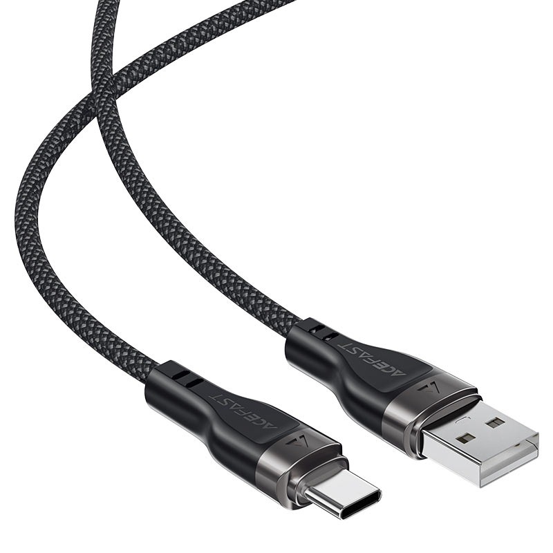 ACEFAST 1.2m 3A High Power USB-A to USB-C Magnetic Anti Tangle Fast Charging Data Cable |C11-04|