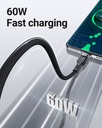ACEFAST High Power 60W 1.2m Anti-Tangle Magnetic USB-C to USB-C Fast Charging Data Cable |C11-03|