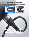 ACEFAST High Power 60W 1.2m Anti-Tangle Magnetic USB-C to USB-C Fast Charging Data Cable |C11-03|