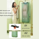 Skrillex Folding Clothes Dryer Compact Efficient Dryer Ideal for Travel & Small Spaces