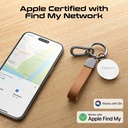Promate Ultra Compact SMart Precision Tracking WIreless For Apple Find My App |ProTag-1|
