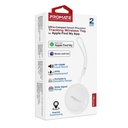 Promate Ultra Compact SMart Precision Tracking WIreless For Apple Find My App |ProTag-1|