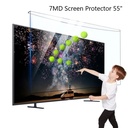 7MD Ultra Clear Screen Protector Anti Fingerprint Scratch Resistant Compatible With 4K 8K 3D UHD FHD Displays