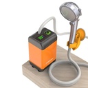 Porodo Lifestyle Portable Electric Shower Pump - Orange |LFST021||PD-LFST021-OG|
