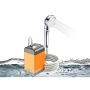 Porodo Lifestyle Portable Electric Shower Pump - Orange |LFST021||PD-LFST021-OG|