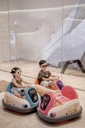 Mommy & Me Kids Electric Bumper Car By 7MD Powerful Dual Motors Single Seat Design and LED Headlights