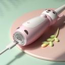 Mommy & Me Electric Sonic Toothbrush by 7MD 3 Speed Mode 31000 Vibrations/Minute IPX7 Waterproof Design |7MD-807A|