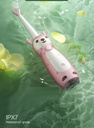 Mommy & Me Electric Sonic Toothbrush by 7MD 3 Speed Mode 31000 Vibrations/Minute IPX7 Waterproof Design |7MD-807A|