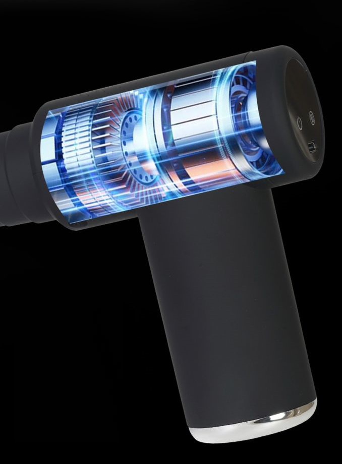 7MD Massage Gun with Hot & Cold Compress Therapy  6 Intensity Levels Low Noise Compact, Powerful & Versatile Recovery Massage Gun |7MD-XY-17|