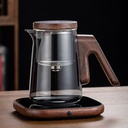 7MD Automatic Teapot Glass Tea Kettle Borosilicate Glass Durable Design Multi Use Compatibility
