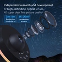 7MD Meteor and Galaxy Projector Mesmerizing Starry Show Meteor Light Effects Adjustable Colorful Projection |7MD-TKQ01|