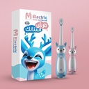 Mommy & Me Electric Sonic Toothbrush by 7MD 3 Speed Mode 31000 Vibrations/Minute IPX7 Waterproof Design |7MD-807A|
