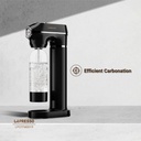 7MD Package Contains 1 x Lepresso Carbonator Instant Sparkling Water Maker with Pressure Gauge and 1 x LePresso CO2 Capsule For Sparkling Water