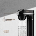 7MD Package Contains 1 x Lepresso Carbonator Instant Sparkling Water Maker with Pressure Gauge and 1 x LePresso CO2 Capsule For Sparkling Water