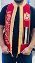 UAE National Day Scarf with Arabic calligraphy