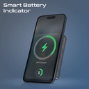 Promate Ultra Compact Aluminum Crafted MagSafe Compatible Wireless Charging PowerBank |Blade-10|