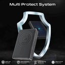 Promate Ultra Compact Aluminum Crafted MagSafe Compatible Wireless Charging PowerBank |Blade-10|