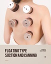 7MD Intelligent Respiratory Cupping Massager with 12 Gear Suction Red Light Therapy Wireless Convenience for Deep Skin Stimulation & Muscle Recovery