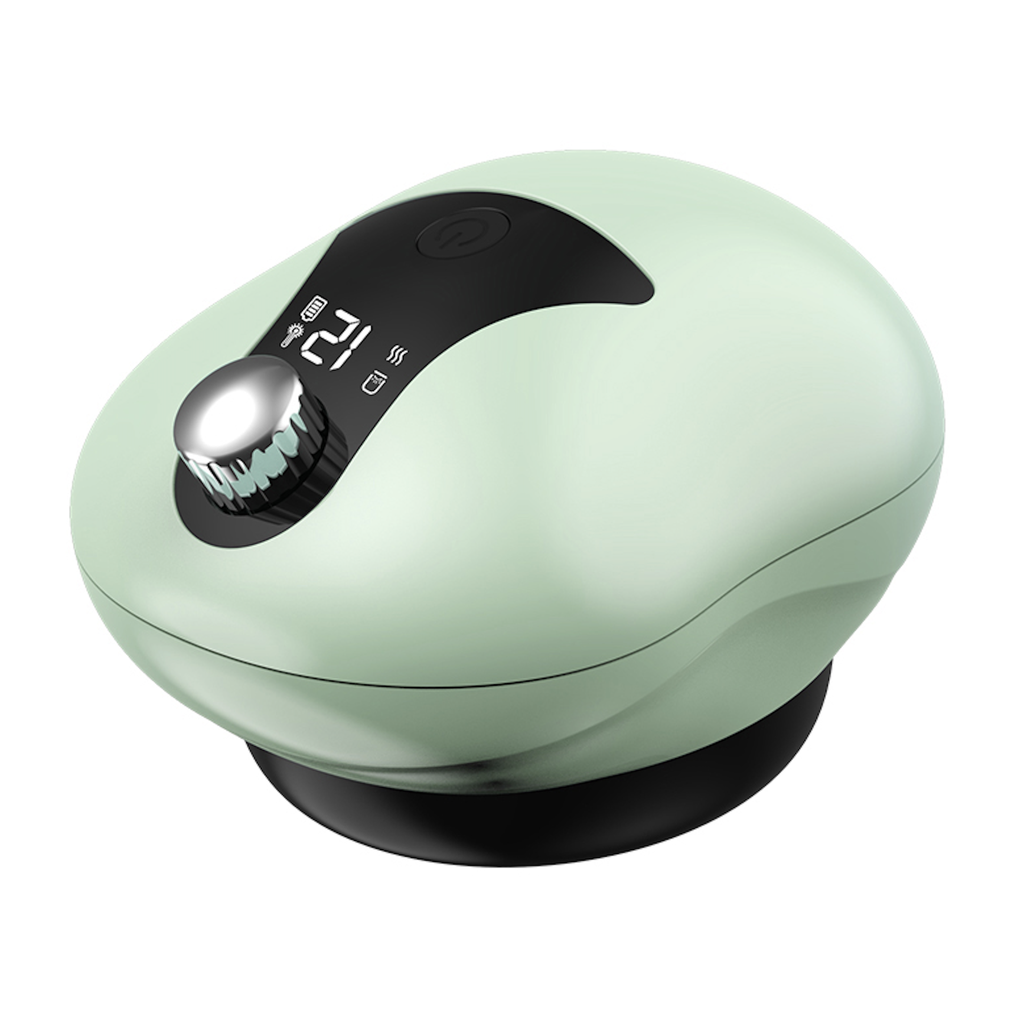 7MD Smart Electric Intelligent Cupping Massager with Red Light Therapy 12 Level Adjustable Pressure LCD Display Heat Function & Multi Mode Breathing for Pain Relief and Muscle Recovery |7MD2496|