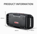 Cyboris 10000mAh 120W Deep Bass Multi Sync and DSP Audio Technology IPX6 Waterproof Powerful Wireless Speaker |Motor Boom X10|