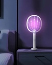 Taktik Mosquito Swatter with Built in LED Light 2700V Electric Insect Killer with Installation Base
