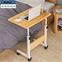 Home Mobile Laptop Desk Bedside Computer Table Mobile Adjustable Laptop Table Height Side Study Table Liftable Computer Stand |226560|