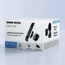 Vacuum Suction Phone Holder Dual Sided Magnetic Mount Compact Design Stable Suction for Cars Desks & More |A2|
