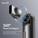 Deerma High Wind Speed Hair Dryer Ionic Technology Columnar Design 200 Million Negative Ion Hair Care 60° Magnetic Suction Wind Nozzle and 12 Dry Mode |DEM-CF35W|