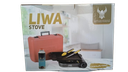 ALHOR LIWA Camping Stove Set 2.2kW Portable Stove with Carry Bag Fry Pan & BBQ Tools |HOR-07-023|