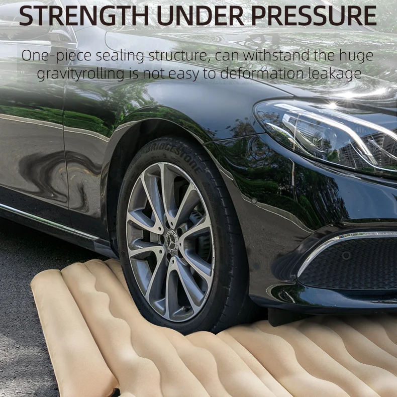 QUEES Car Air Bed Versatile SUV Mattress Skin Friendly Foldable Water and Explosion Proof Design for Camping & Travel |B02|