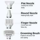 Portable PET Blow Dryer 5 in 1 Multifunction Negative ION Fast Drying 10M Ions Adjustable Settings Lightweight & Compact