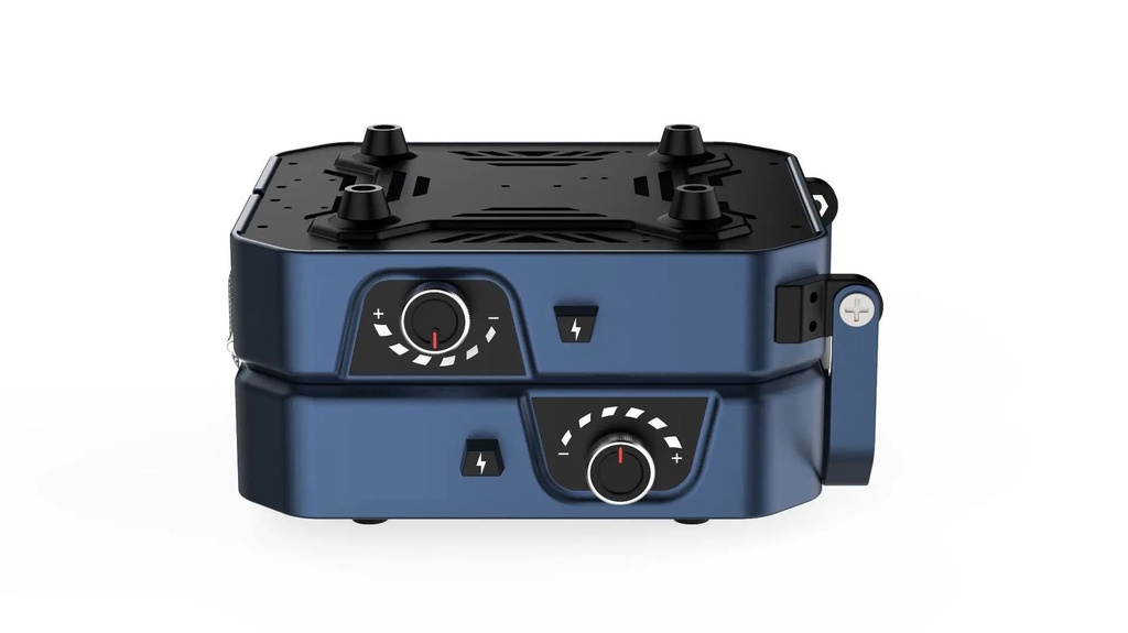 Foldable Portable Dual Burner Camping Gas Stove Easy to Clean  6100 TUs/hr Power Piezo Ignition & Stainless Steel Design Stove