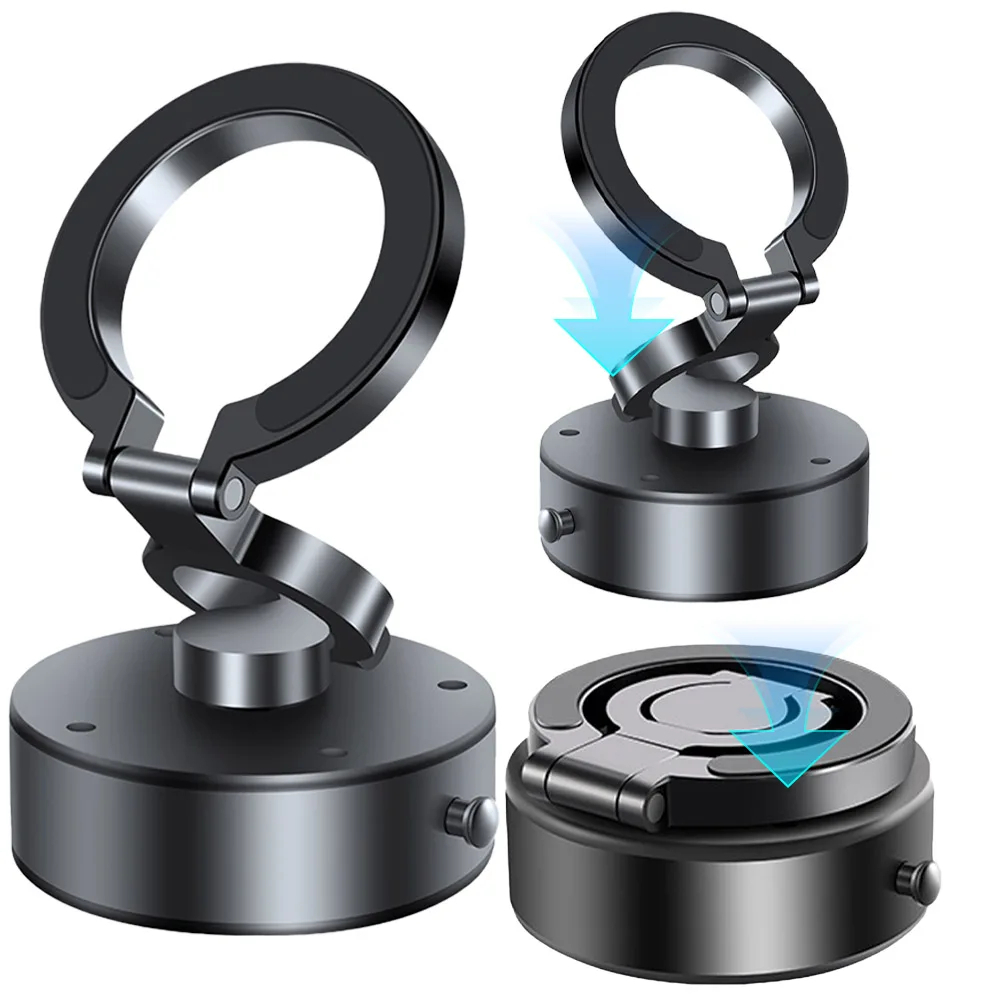 Magnetic Automobile Phone Holder Smart Sensing Electric Suction Multi Angle Design & Superior Grip |D1|
