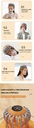 7MD Octopus Head Massager 20 Point Multi Frequency Vibration 5 Massage Modes Wireless Portable & Ergonomic Design