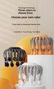 7MD Octopus Head Massager 20 Point Multi Frequency Vibration 5 Massage Modes Wireless Portable & Ergonomic Design