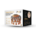 7MD Octopus Head Massager 20 Point Multi Frequency Vibration 5 Massage Modes Wireless Portable & Ergonomic Design |7MD2497|