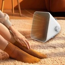 Winning Star Portable Space Heater 1500W Wire Heating Element Overheat Protection ABS Plastic & Iron Build Lightweight Desktop Heater