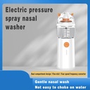 Mommy & Me Electric Nasal Washer by 7MD Portable IPX7 Waterproof Four Speed Spray with 20ml Tank Ultra Quiet & Comfortable |JQ-P09U|