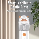 Mommy & Me Electric Nasal Washer by 7MD Portable IPX7 Waterproof Four Speed Spray with 20ml Tank Ultra Quiet & Comfortable |JQ-P09U|