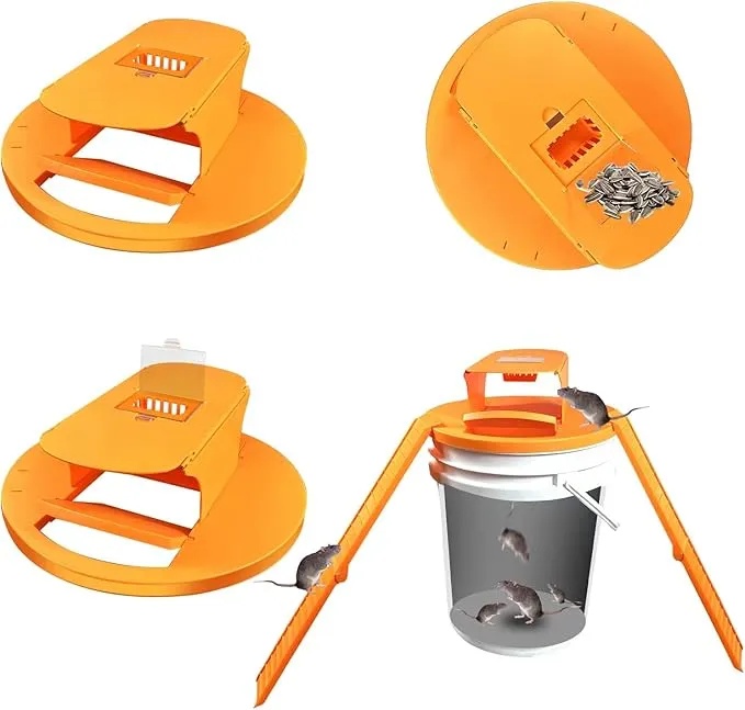 Easy To Use Mousetrap Reusable Pet & Child Friendly High Safety ABS Plastic & Detachable Design