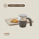 LePresso Auto Stirring Mug 450ML  Magnetic Rotor Auto Off Rechargeable Durable Stainless Steel |LP026||LPCFFM0026|