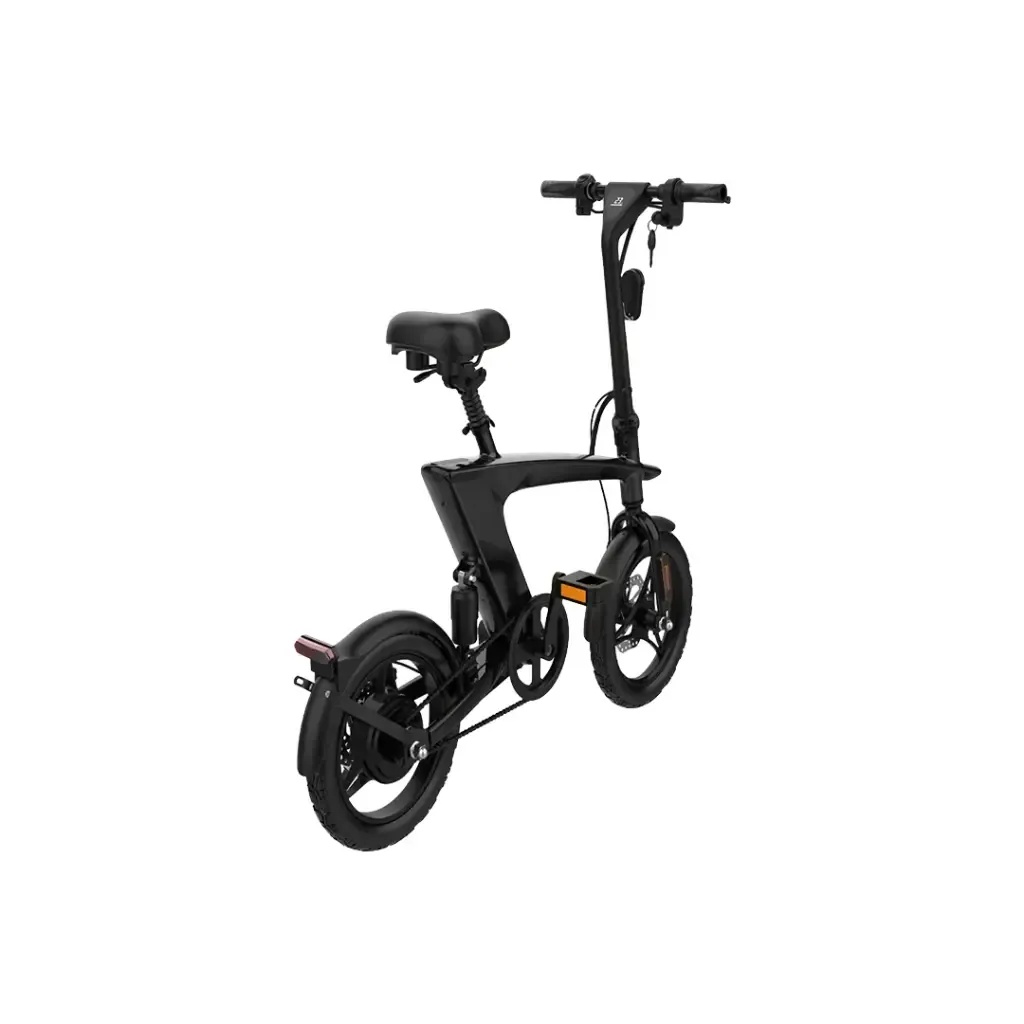 Green Lion Electric Bike Foldable 3 Gear Levels 36V Headlight 10Ah Battery Brushless 250W Motor Disc Brakes |GBK-200||GNGBK200EBBK|