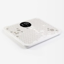 7MD Massage Scale EMS Massage 6 Modes 15 Strengths 396lbs Capacity Soft Leather Surface & LED Display |7MD2457|