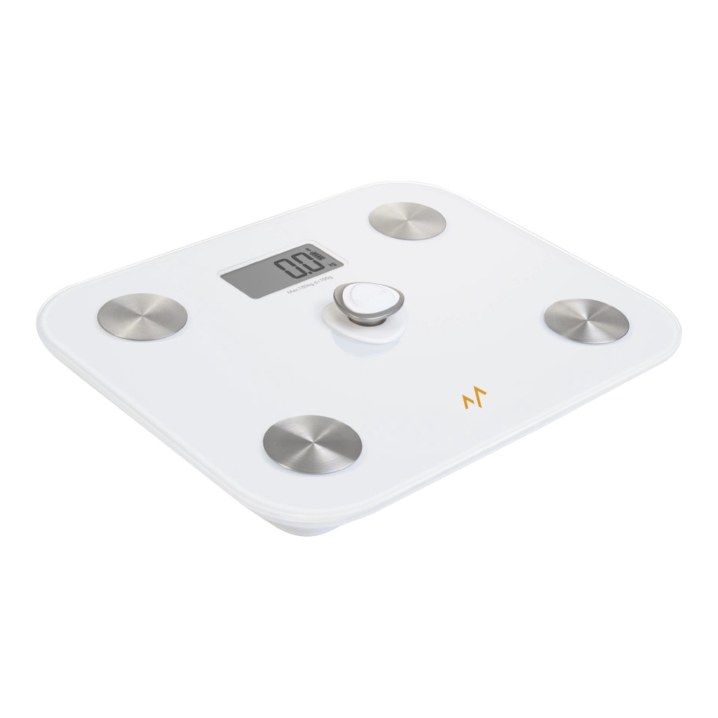 7MD Scale Smart Digital Scale with 180kg Capacity BMI & Body Composition Analyzer Bluetooth 4.0 Connectivity with AirScale App |7MD2456|