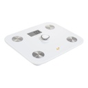 7MD Scale Smart Digital Scale with 180kg Capacity BMI & Body Composition Analyzer Bluetooth 4.0 Connectivity with AirScale App |7MD2456|