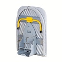 7MD Wall Mounted Folding Ironing Board Space Saving Breathable Mesh Wide Surface Integrated Iron Storage & Safety Buckle |