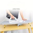7MD Wall Mounted Folding Ironing Board Space Saving Breathable Mesh Wide Surface Integrated Iron Storage & Safety Buckle |