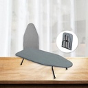 7MD Wall Mounted Folding Ironing Board Space Saving Breathable Mesh Wide Surface Integrated Iron Storage & Safety Buckle |