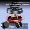 Vacuum Suction Magnetic Car Phone Holder Secure Grip One Hand Operation 360° Rotation Overcharge Protection Foreign Body Detection |K009|